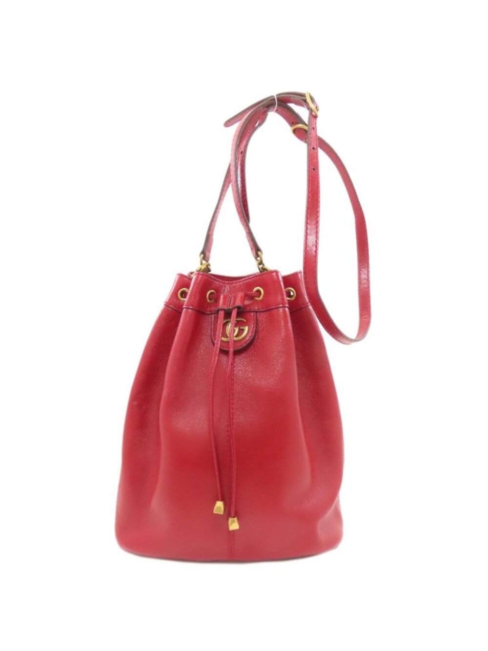 Gucci GG Marmont Double Shoulder Bag Calfskin